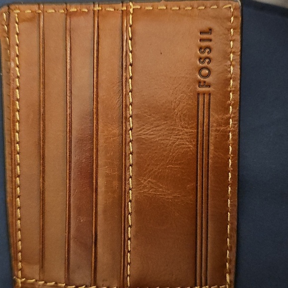 Fossil Men's Brown Leather Wallet - Picture 3 of 6